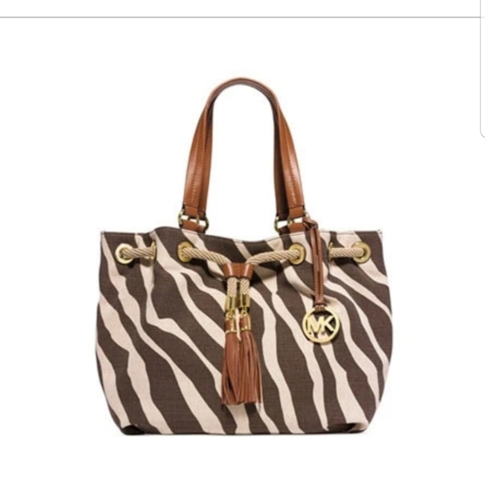 Michael kors Marina zebra tote